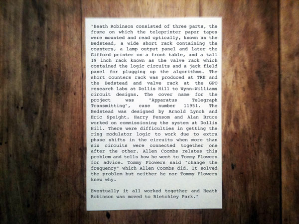 Slide 11: Heath Robinson computer